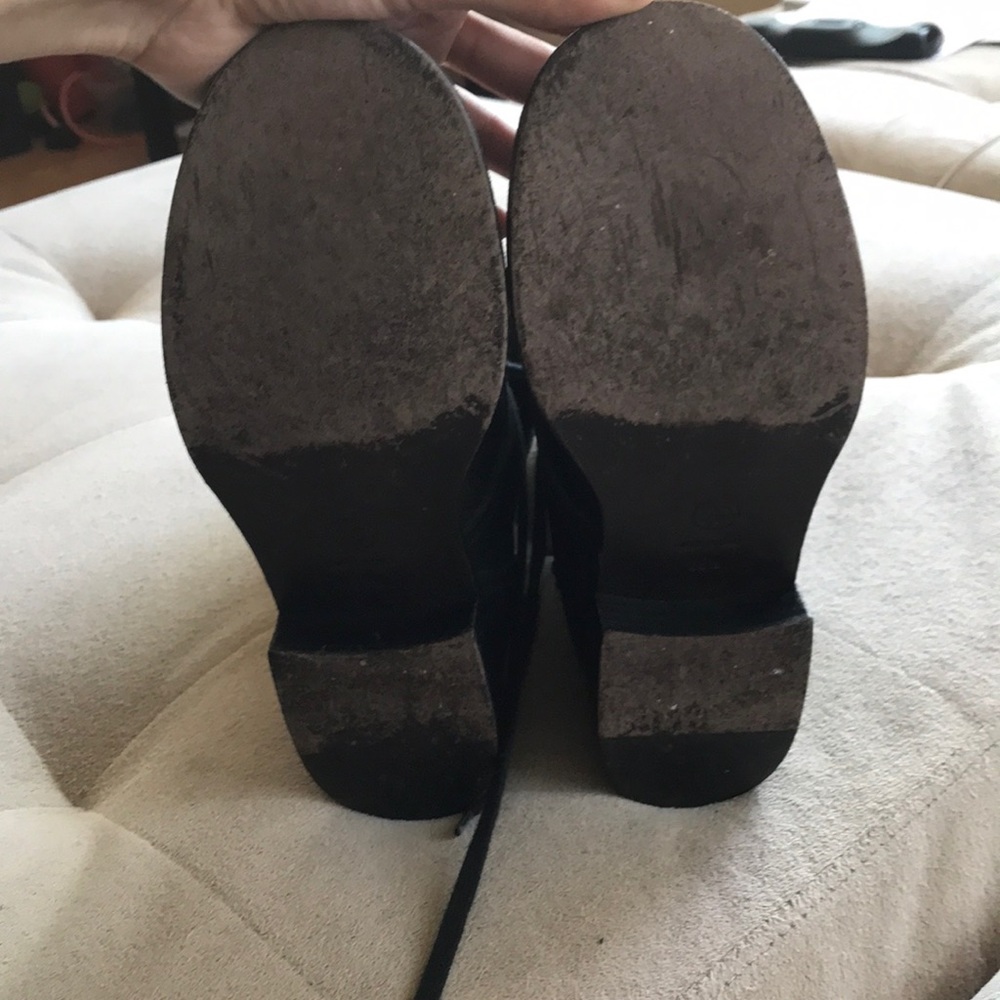 Chanel combat boots